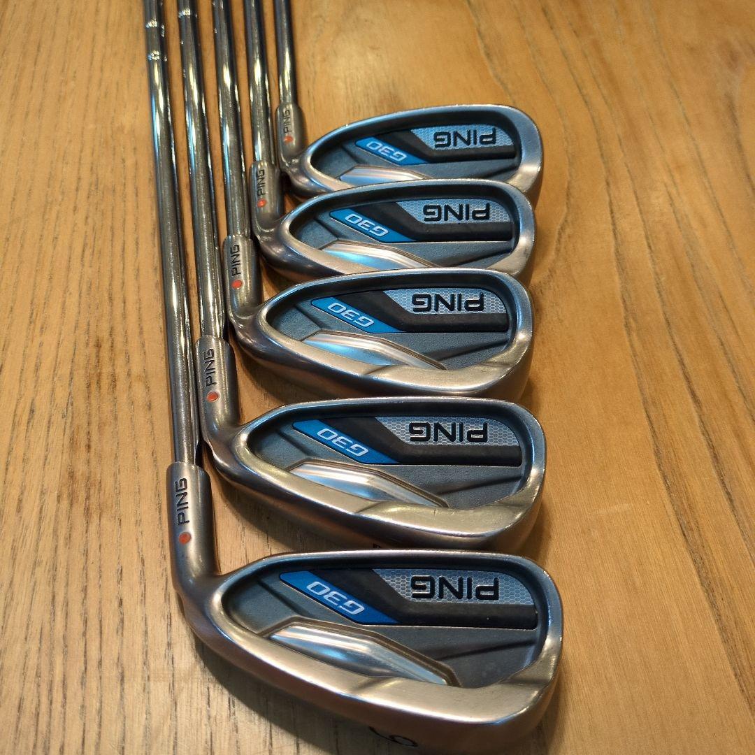 ピン PING G30 アイアンセット6〜PW モーダス105S - メルカリ
