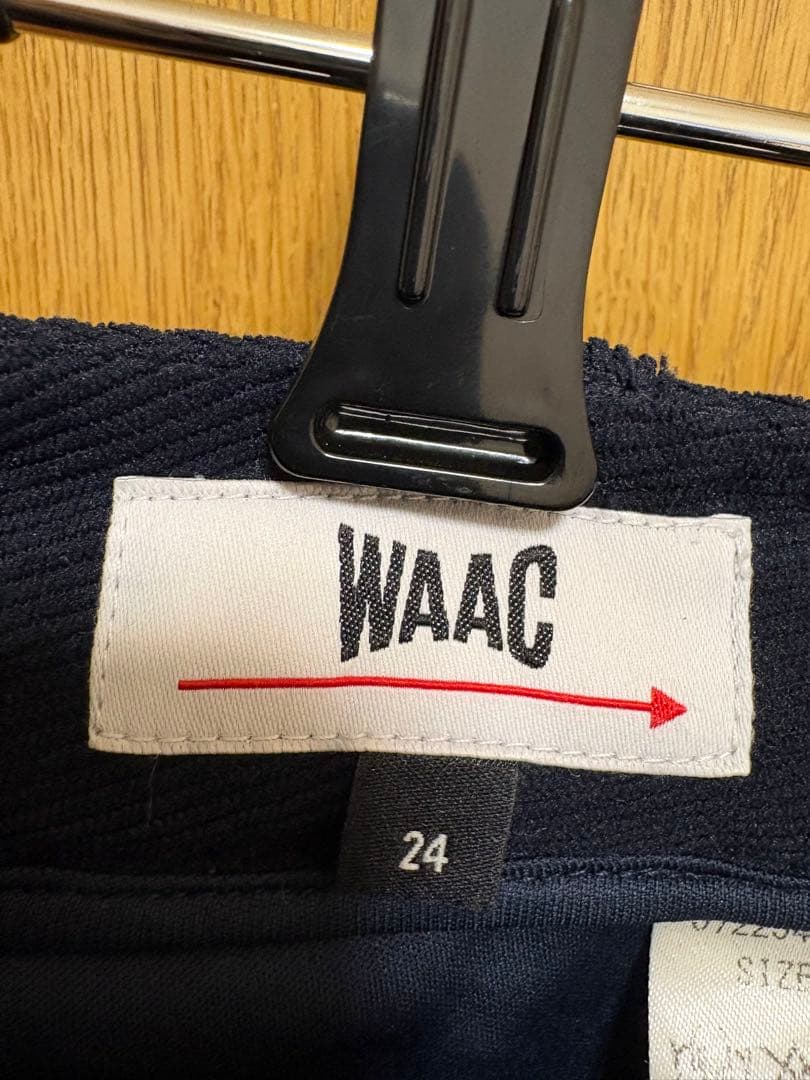 WAAC ネイビー コーデュロイスカート 24サイズ - メルカリ