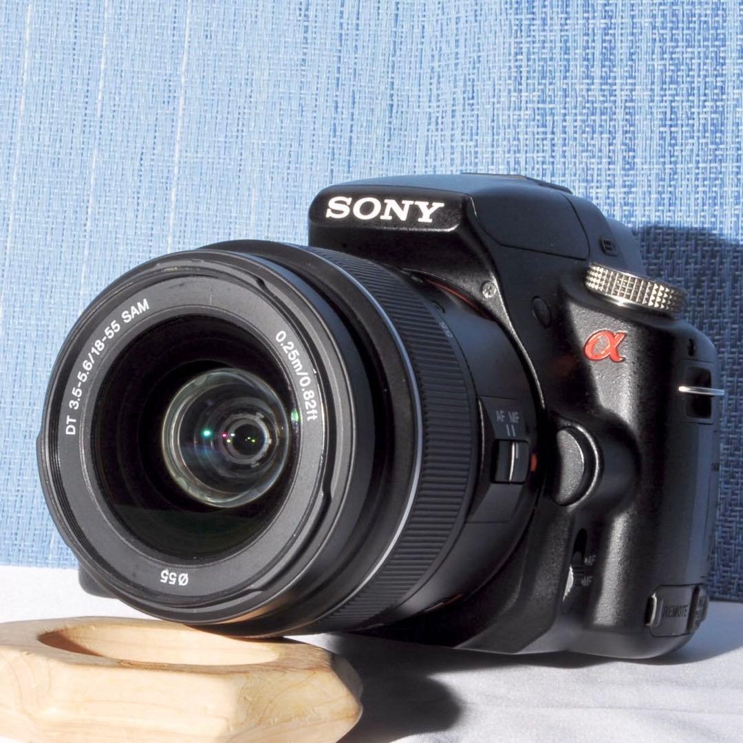♥️訳あり格安♥️SONY α33 標準レンズセット♥️スマホ転送 - メルカリ
