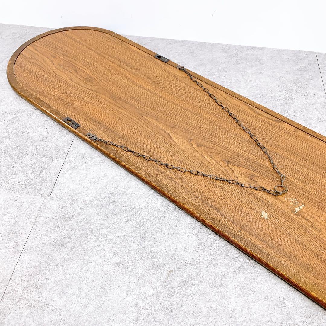 カリモク ウォール ミラー 姿見 木製 壁掛け 鏡 - メルカリ