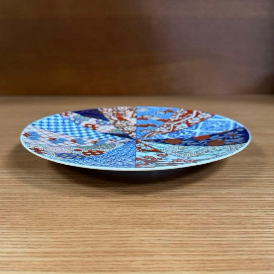 GOLD IMARI 旭日吉祥文 フラットプレートM☆ - メルカリ