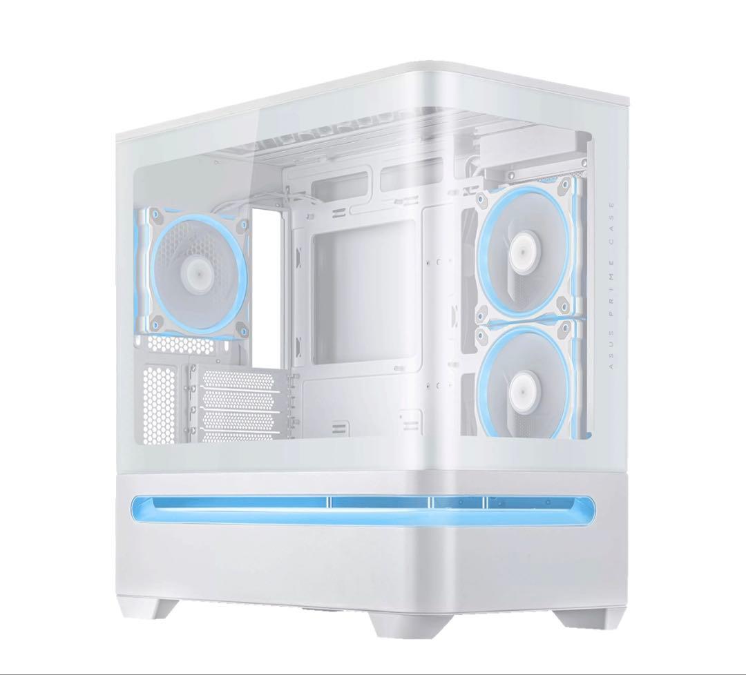 PCケース(自作PC用) ASUS PRIME AP202 TG ARGB WHITE PRIME AP202 TG ARGB WHITE | PRIME AP202 TG ARGB WHITE | ASUS
