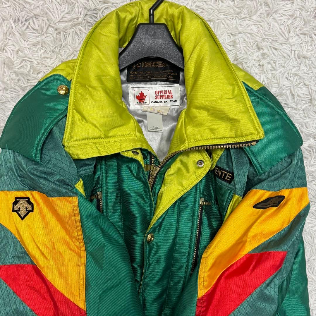 激レア】デサント カナダ代表 スキーチーム ヴィンテージ ジャケット O