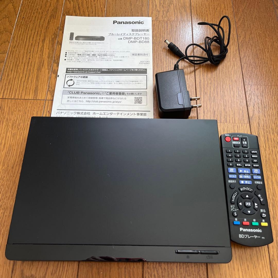 Panasonic DMP-BL88 ブルーレイディスクプレーヤー 概要 ブルーレイディスクプレーヤー DMP-BD88 | ブルーレイディスク