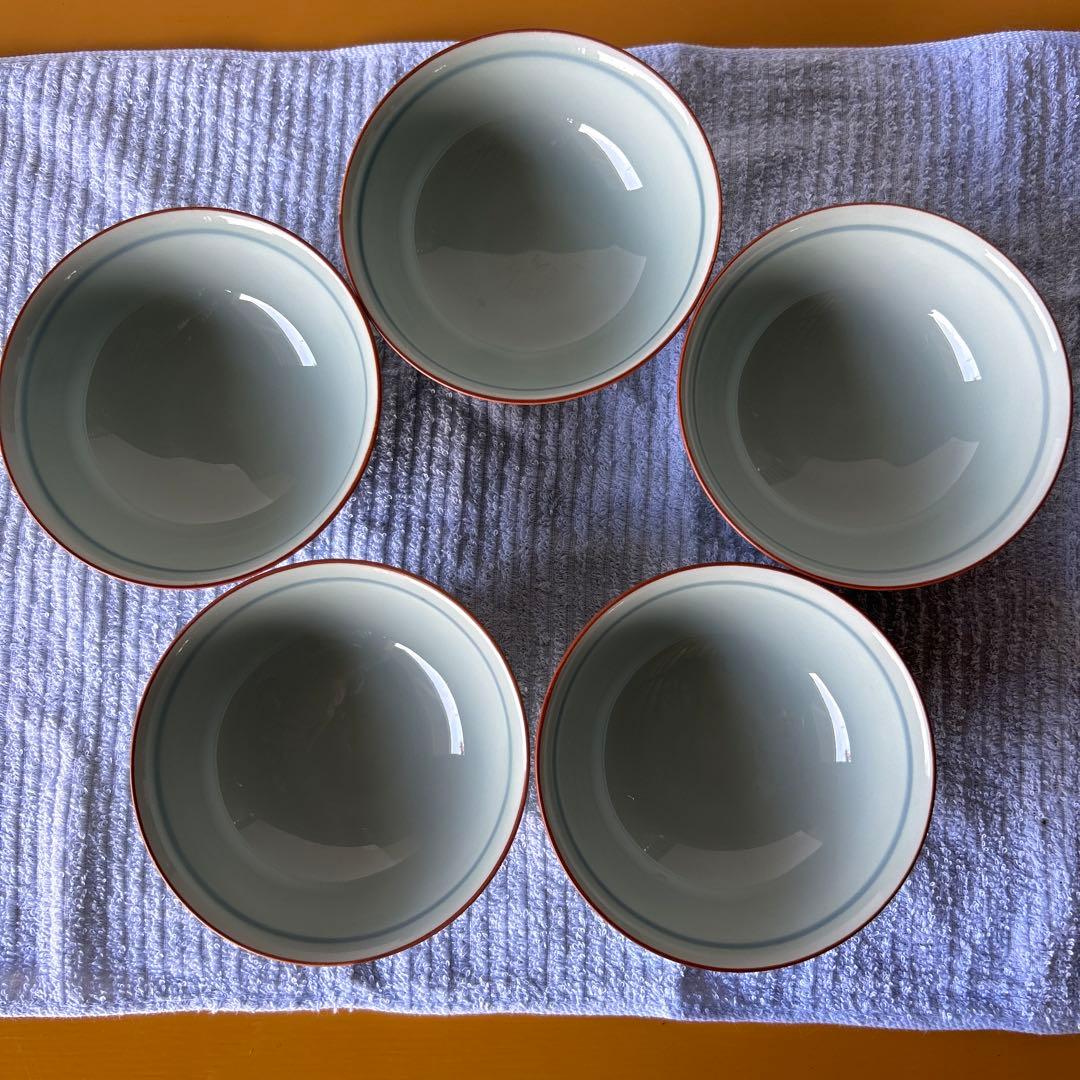 15、有田焼 清山 茶碗 5枚セット - メルカリ