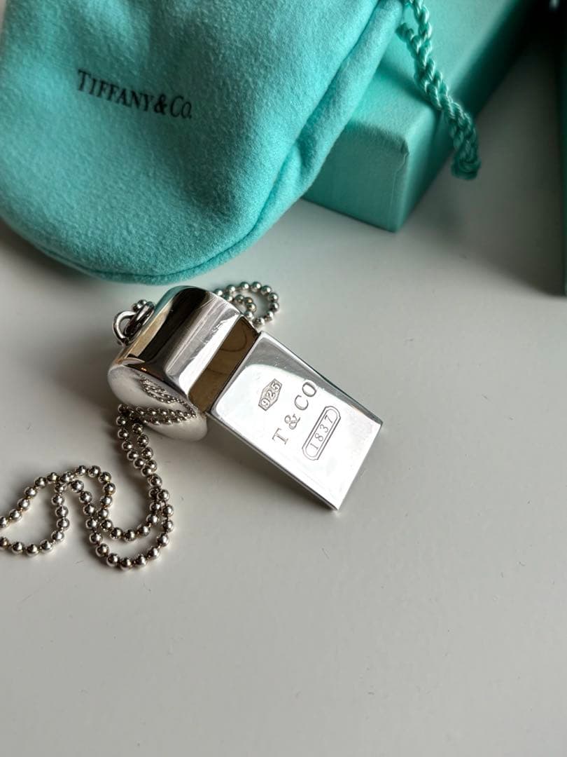 TIFFANY & CO. 1837 ティファニー ホイッスルチェーンネックレス