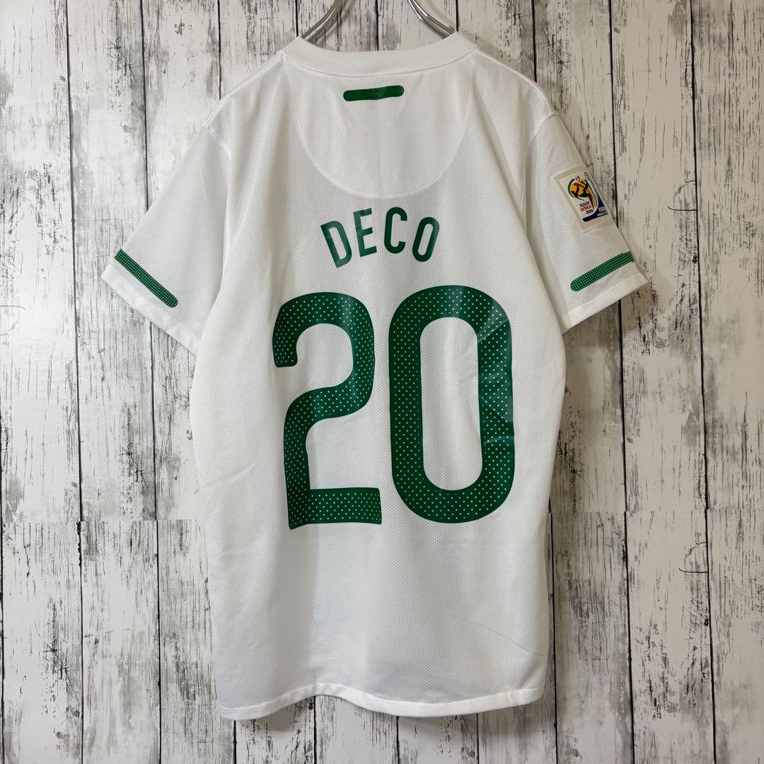 美品 ナイキ ポルトガル代表 ユニフォーム デコ #20 2010W杯 - メルカリ