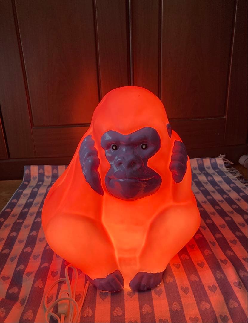 NEC アニマル ライト ゴリラ ホームエレクトニクスフェア B賞1989年製