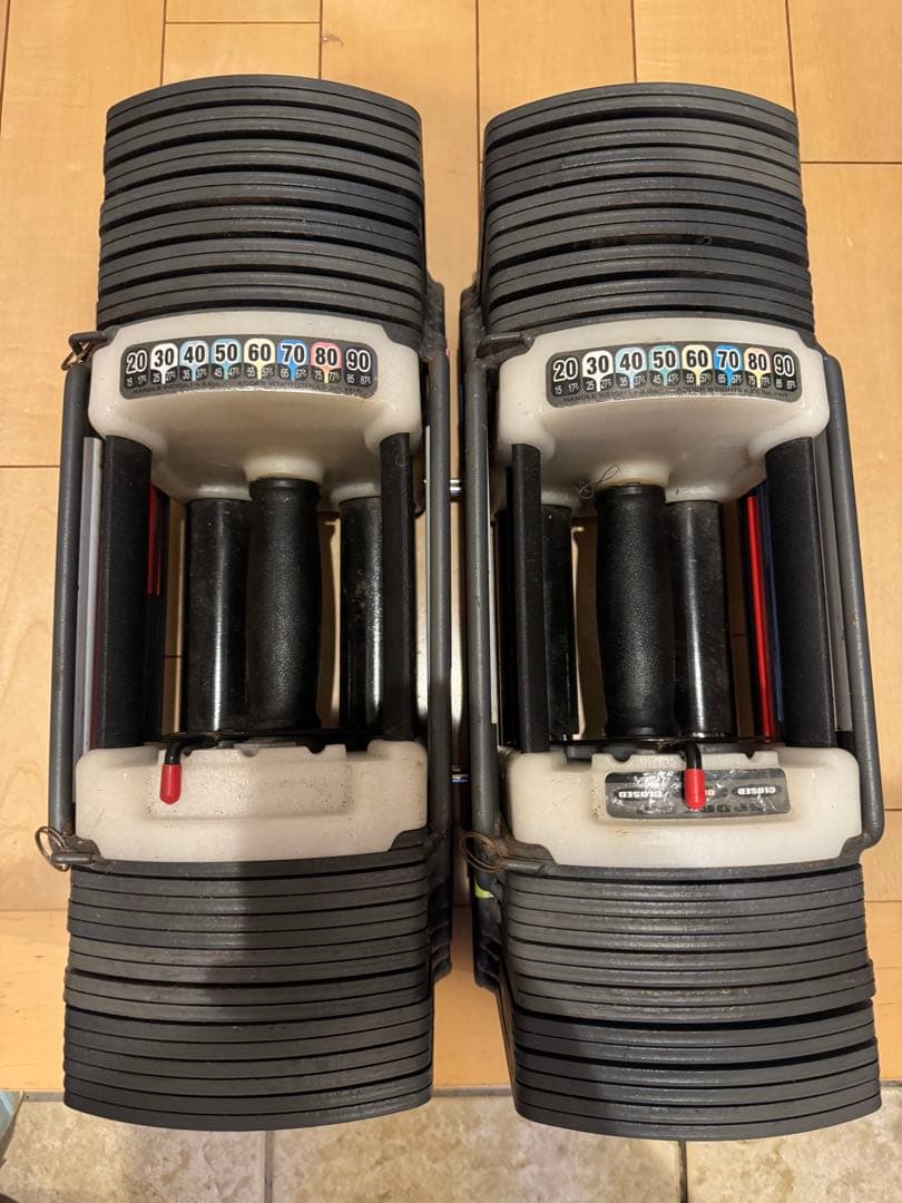 ① SPORT9.0 調節可変式ブロックダンベル 90ポンド (約40.8Kg) 楽天市場】【☆最大300円OFFcp！】可変式 ダンベル ブロックダンベル