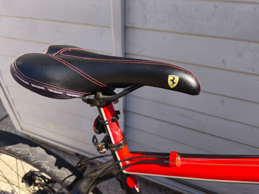 Ferrari マウンテンバイク 黒/赤 - メルカリ