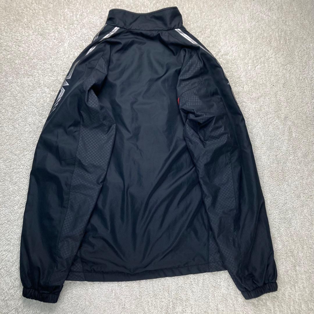 ミズノ ブレスサーモ ウィンドブレーカー 上下 セットアップ ブラック