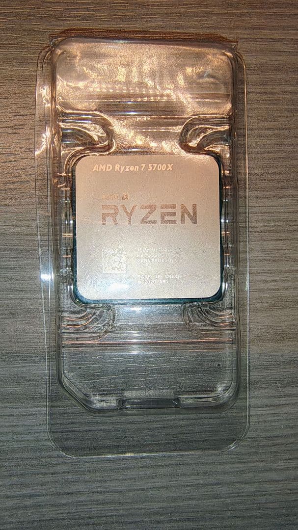 【ほぼ未使用】Ryzen7 5700x 新品未使用 AMD Ryzen 7 5700X Socket AM4(CPUのみ) グリス付き｜Yahoo