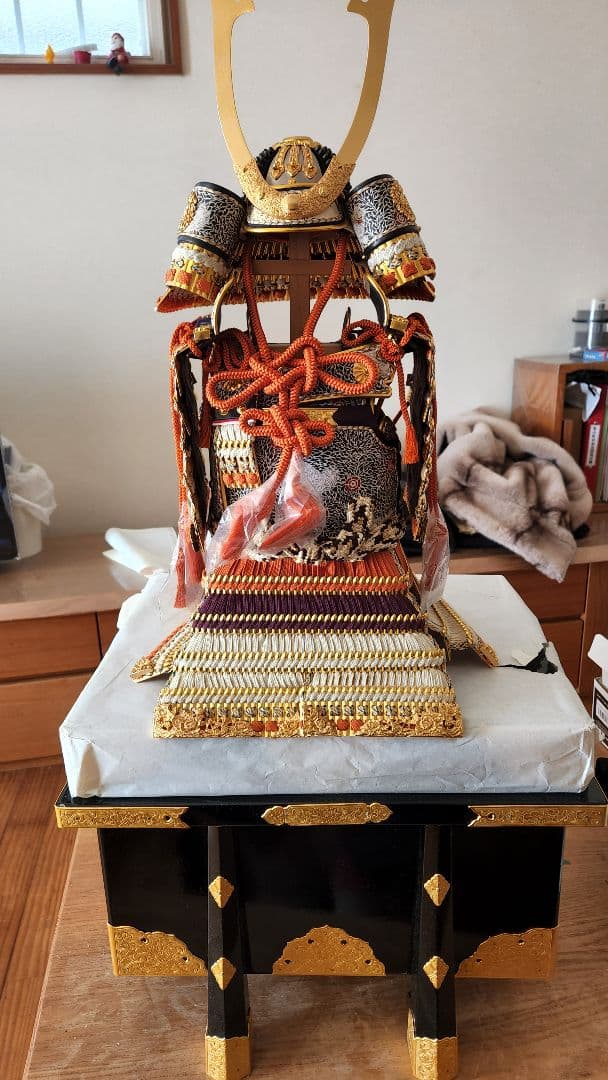 五月人形 装飾的な兜と鎧 約30cm10号作家は鈴甲子雄山 - メルカリ