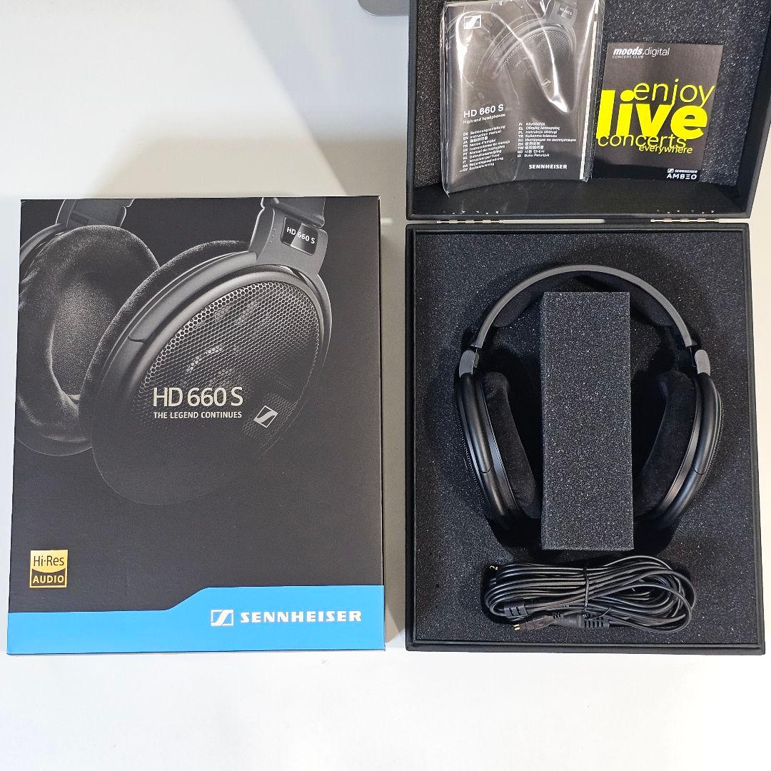 【極美品】Sennheiser HD 660 S ヘッドホン Amazon.co.jp: ゼンハイザーHD 660 S - HiRes Audiophile オープン