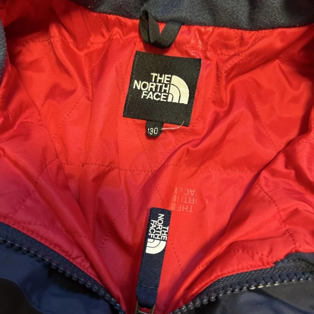 ノースフェイス キッズ つなぎ ジャンプスーツ スノーウェア ネイビー