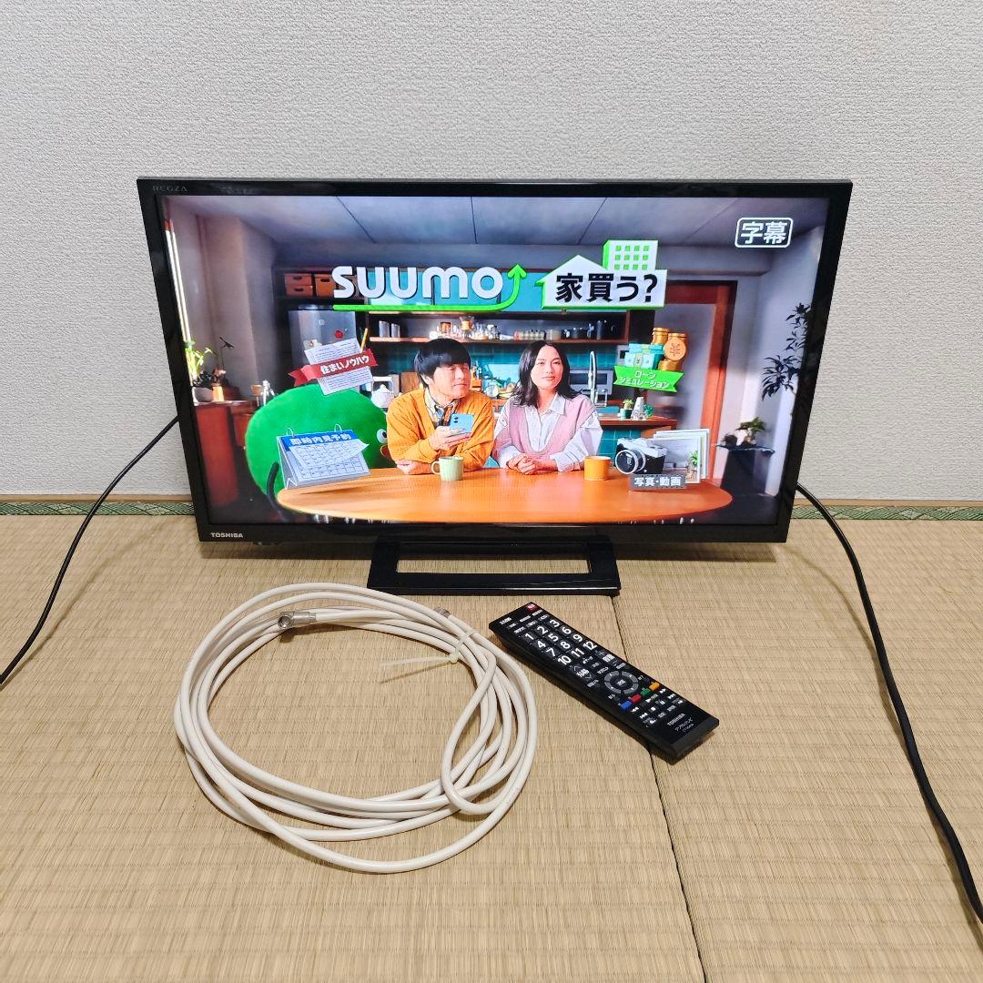 TOSHIBA 液晶テレビ 24型 極美品✨裏番組録画機能 - メルカリ