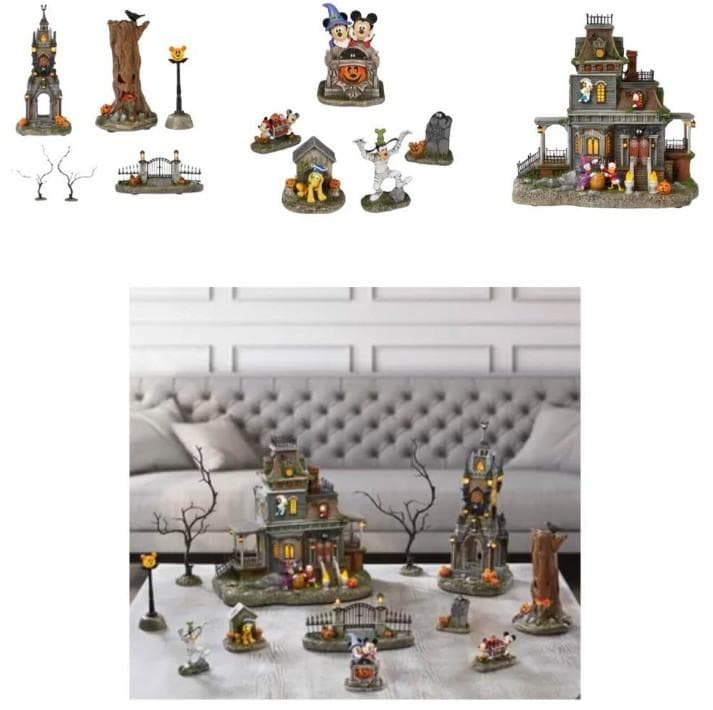 ディズニー ハロウィンヴィレッジ 12ピース Disney Halloween - メルカリ