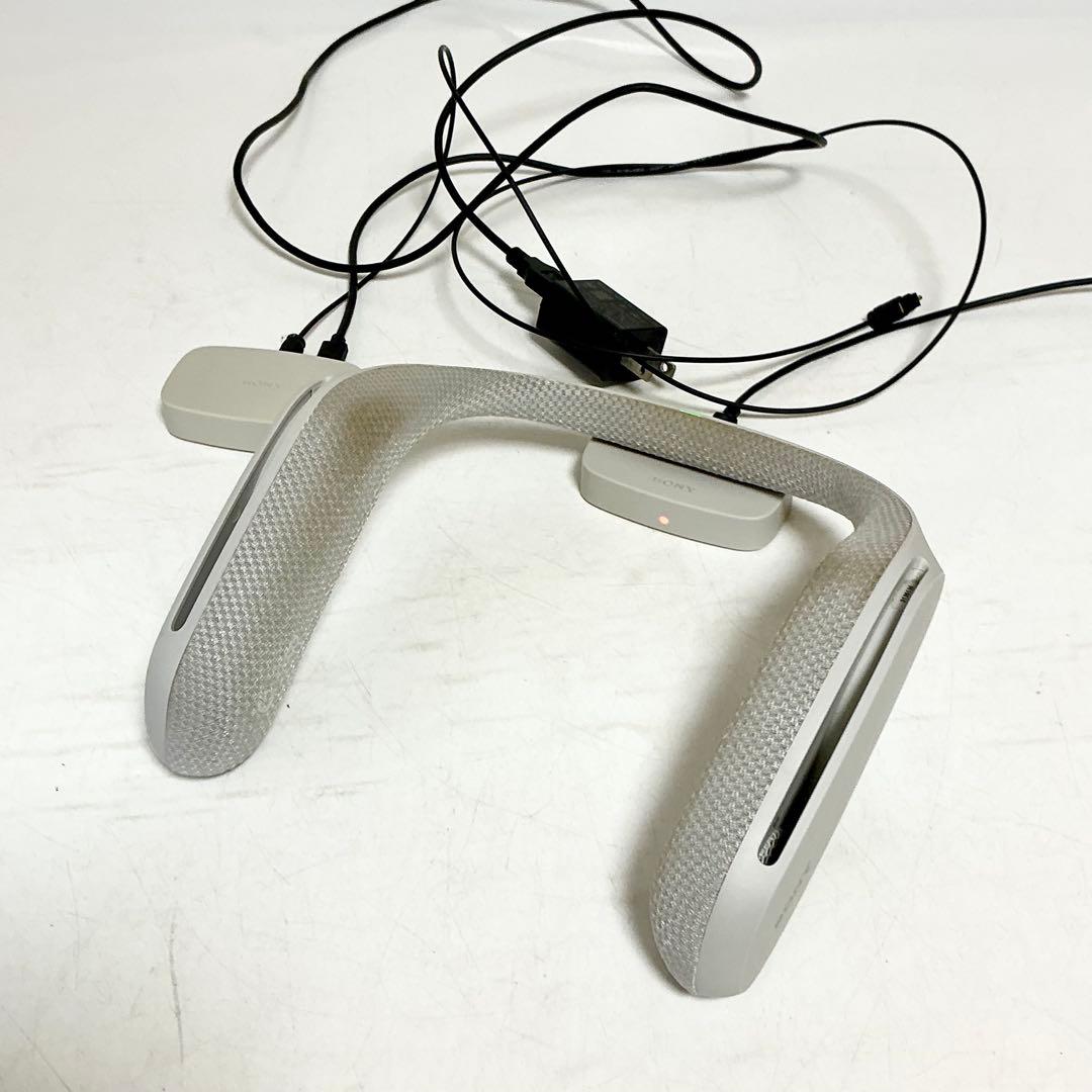SONY ネックスピーカー ホワイト - メルカリ