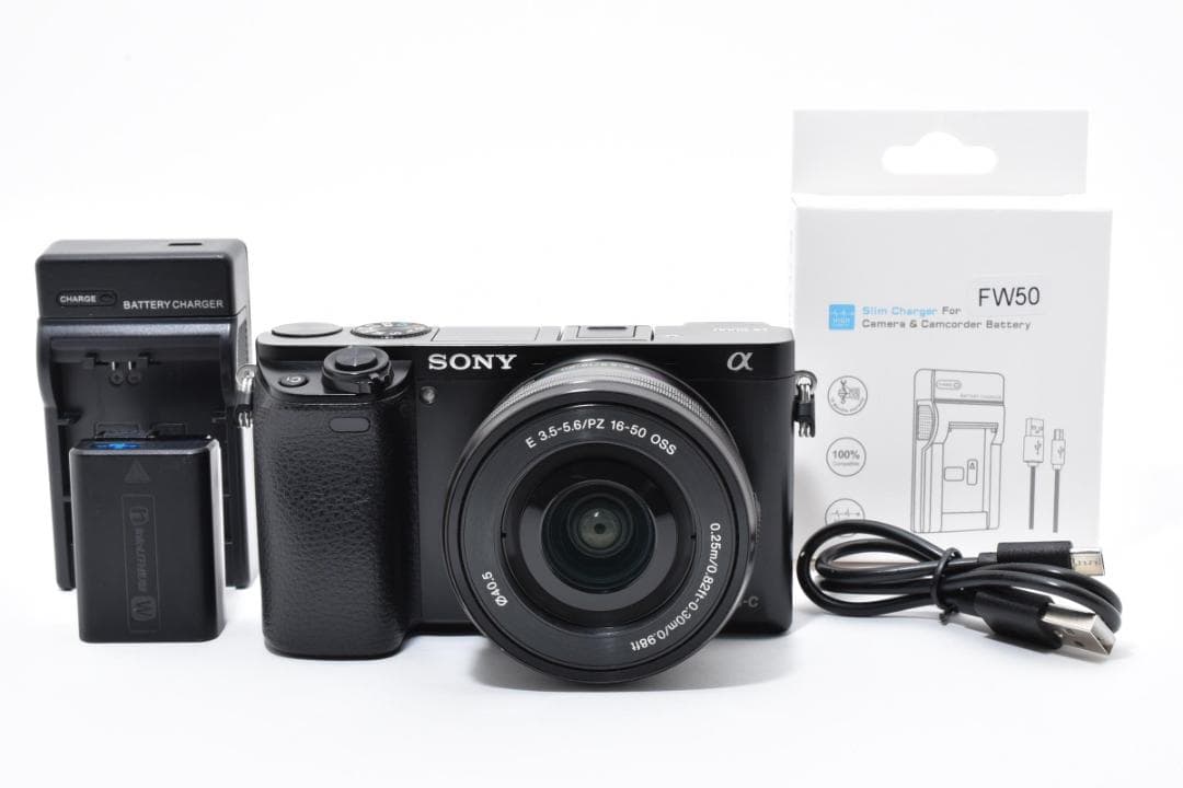 □美品□SONY ソニー α6000 パワーズームレンズキット - メルカリ