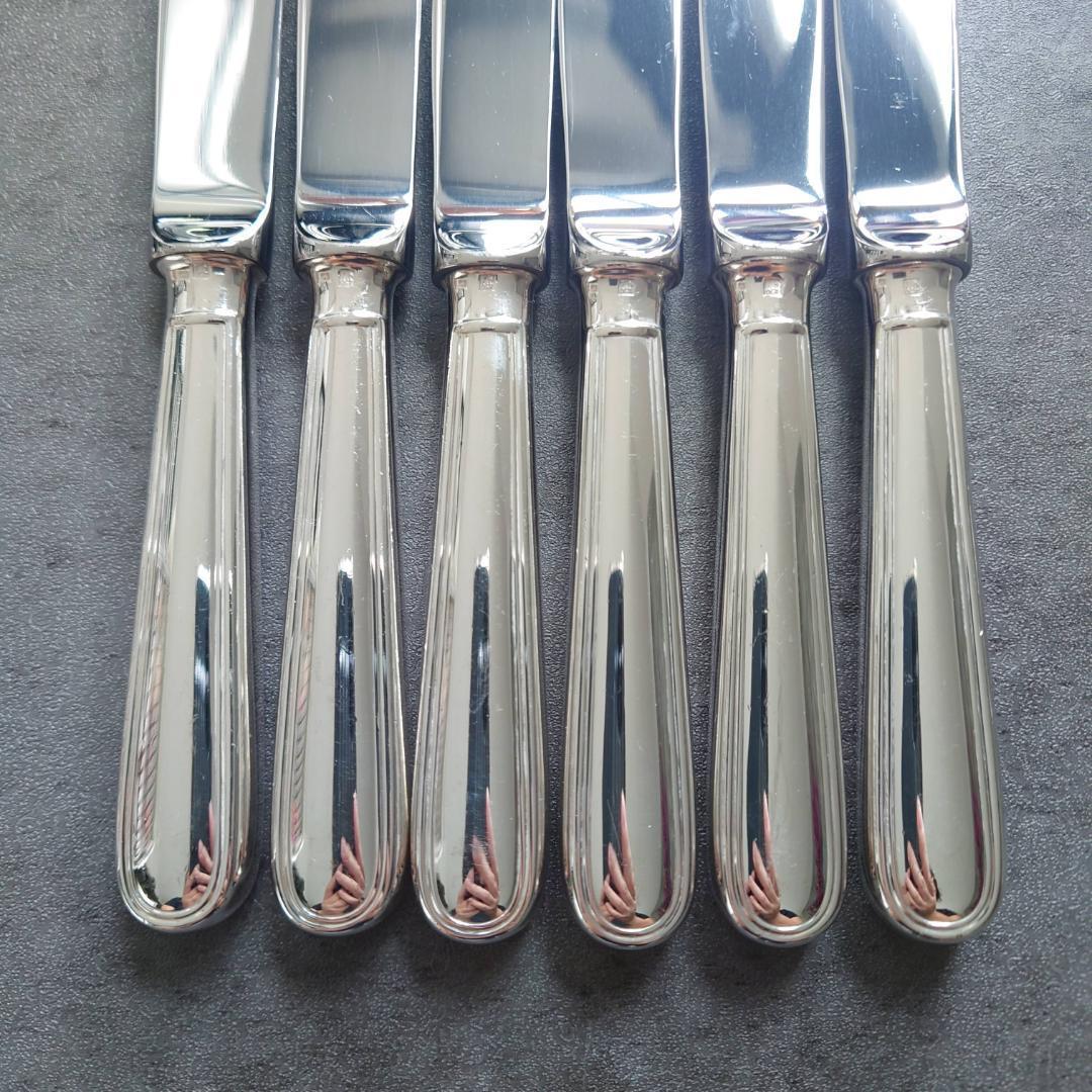 美品 クリストフル アルビ デザートナイフ 6点 - メルカリ