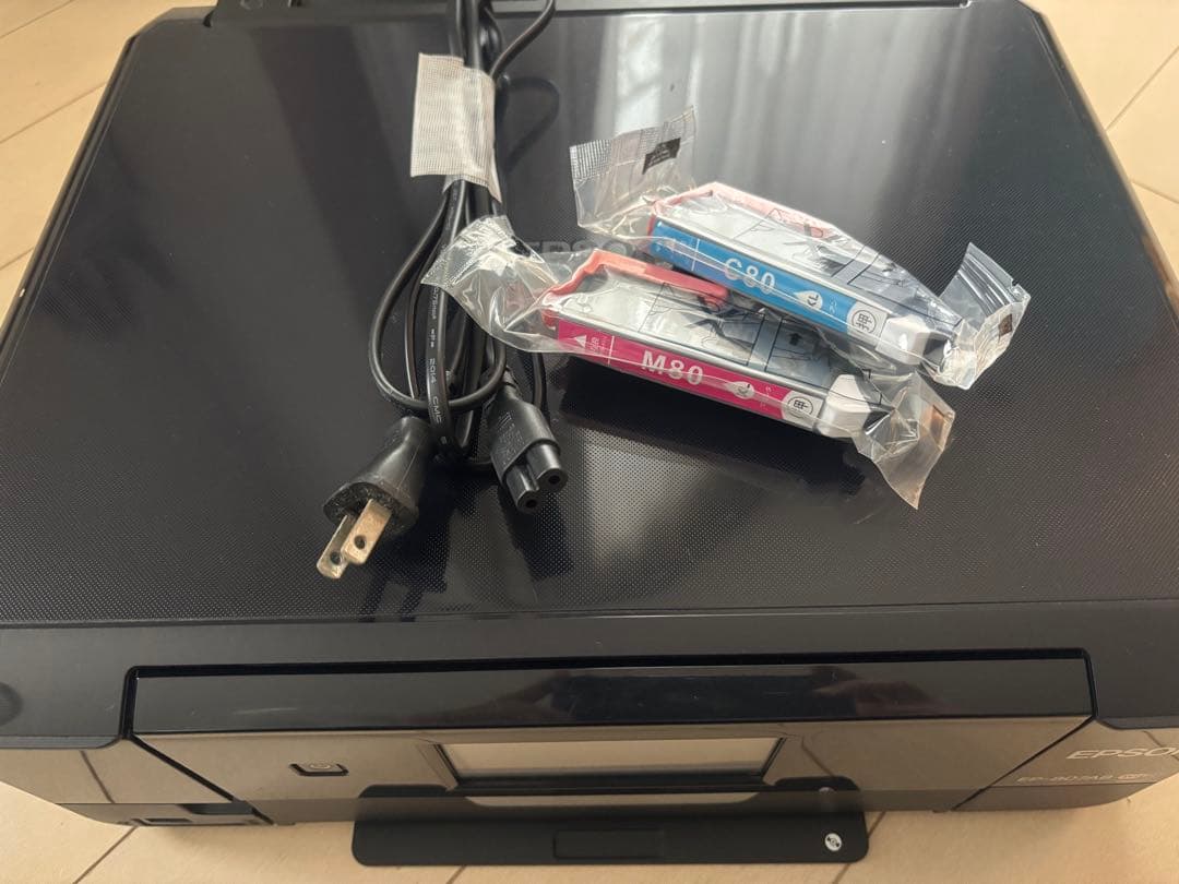 ジャンク品】EPSON EP-807AB インクジェットプリンター 本体 印刷