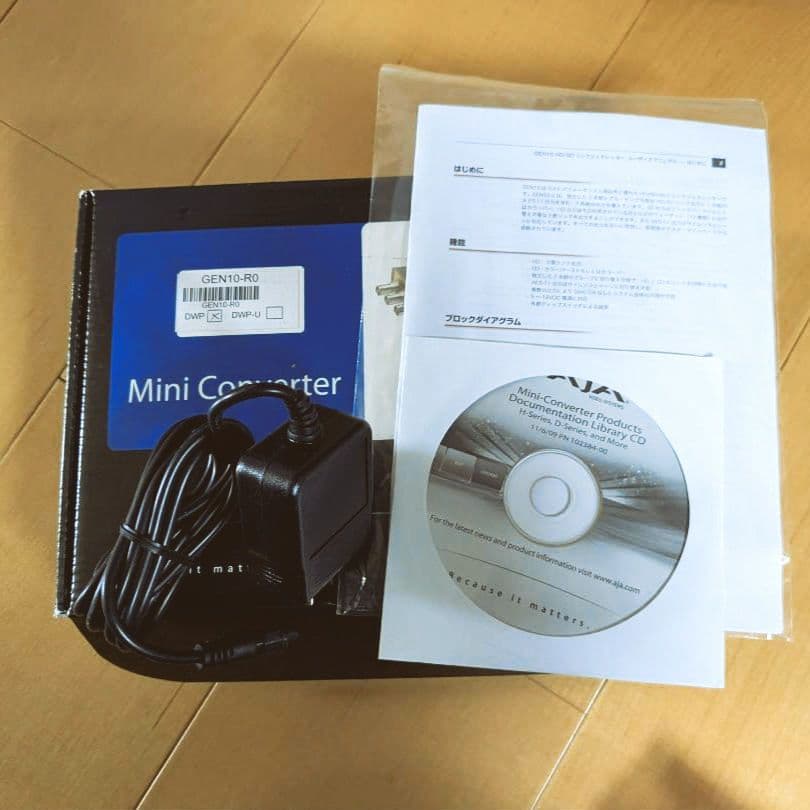 未使用】放送・業務用/AJA/GBM10 HD/SDシンクジェネレーター