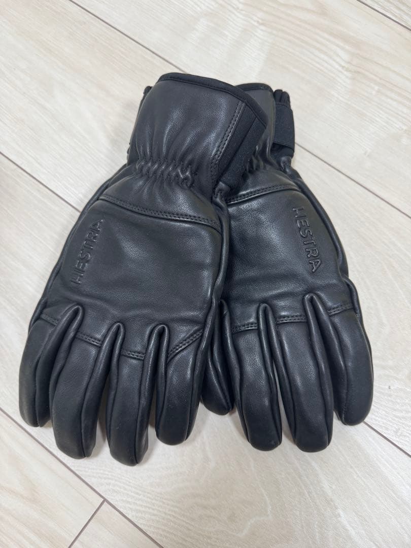 Hestra レザー グローブ ブラック サイズ9 - メルカリ