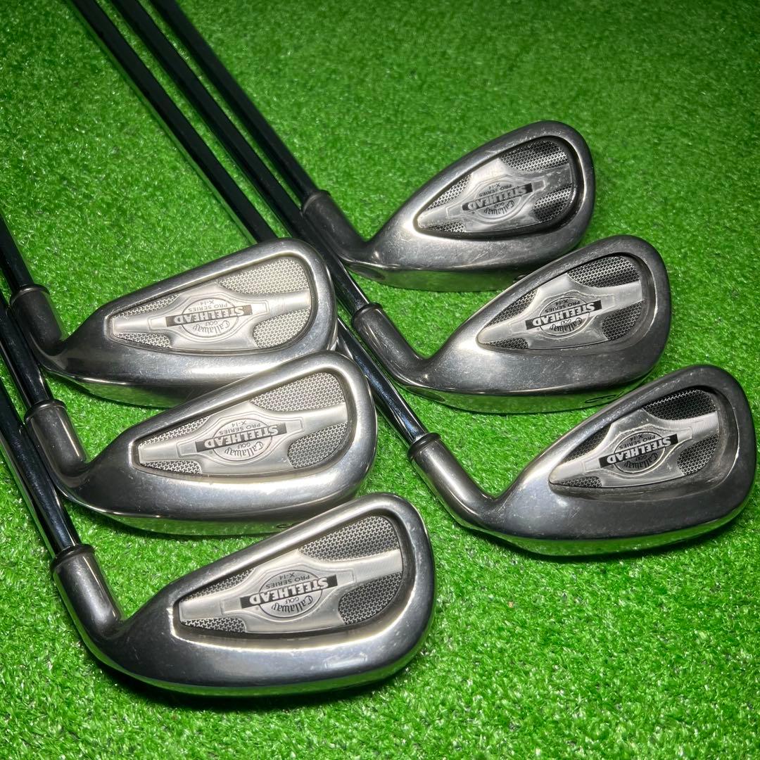 D427 Callaway PRO SERISE X-14 アイアンセット 6本 - メルカリ