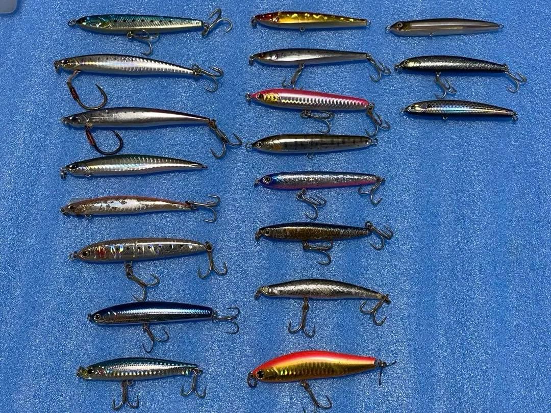 青物シンキングペンシル19個セット 楽天市場】【送料無料】 ルアー シンキングペンシル シンペン セット