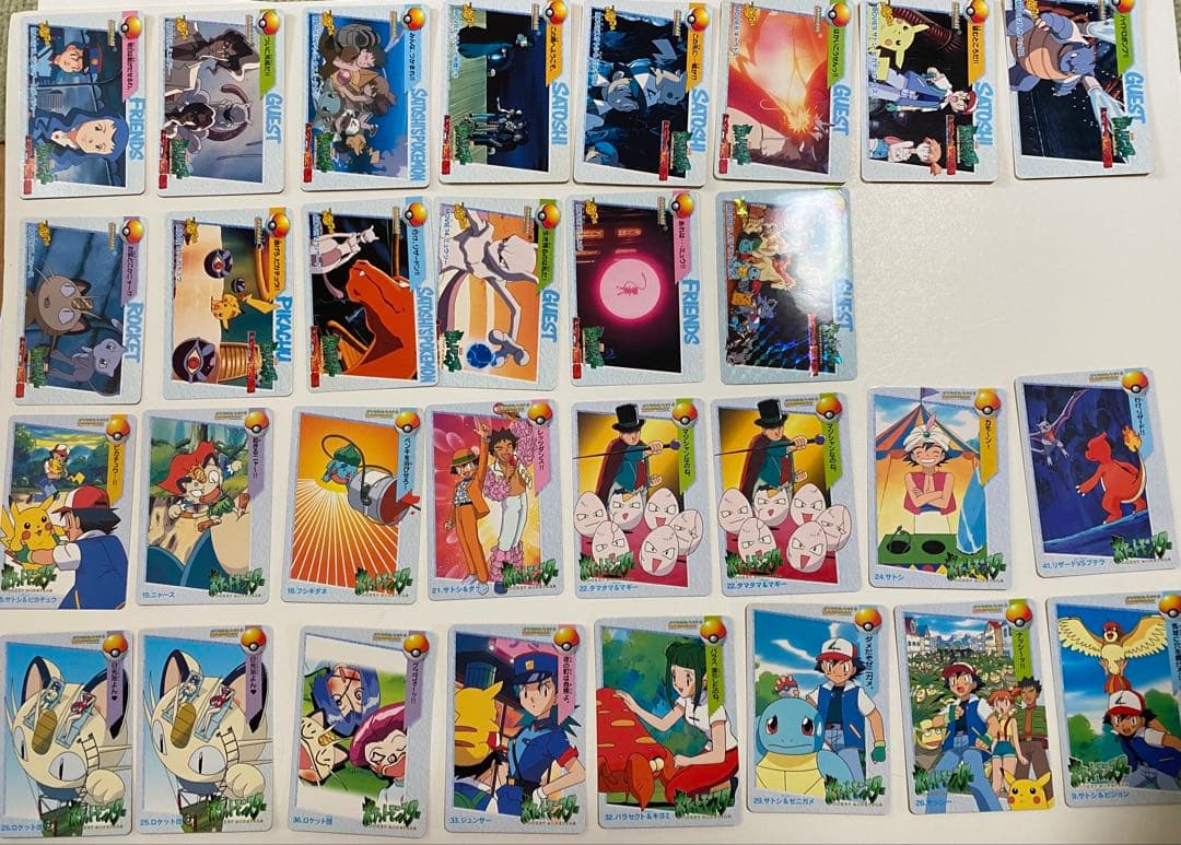 ポケモン カードダス アニメコレクション 80枚 まとめ売り ポケモンカード アニメコレクション まとめ売り キラ カードダス 4枚