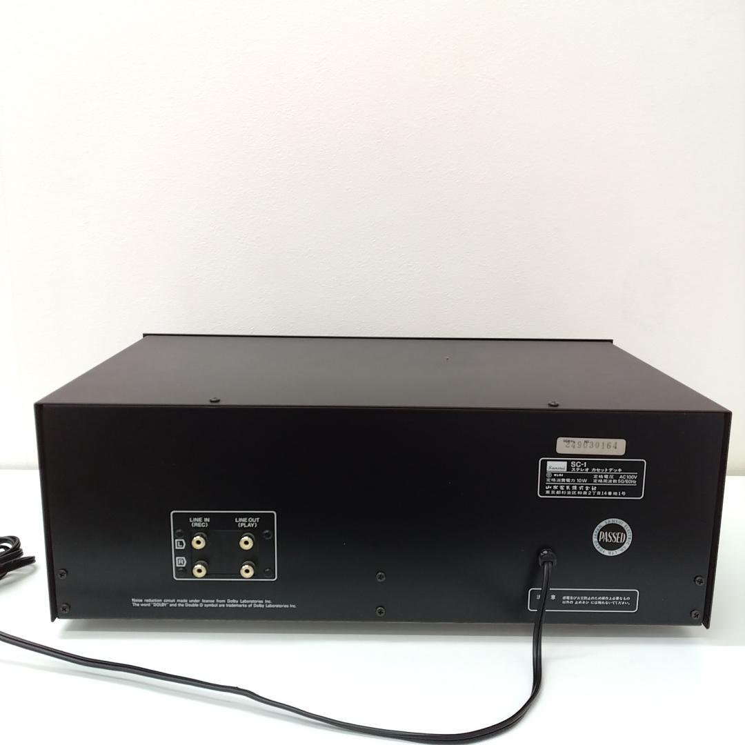 若《FPLJE》SANSUI　山水　ステレオカセットデッキ　SC-1　ジャンク