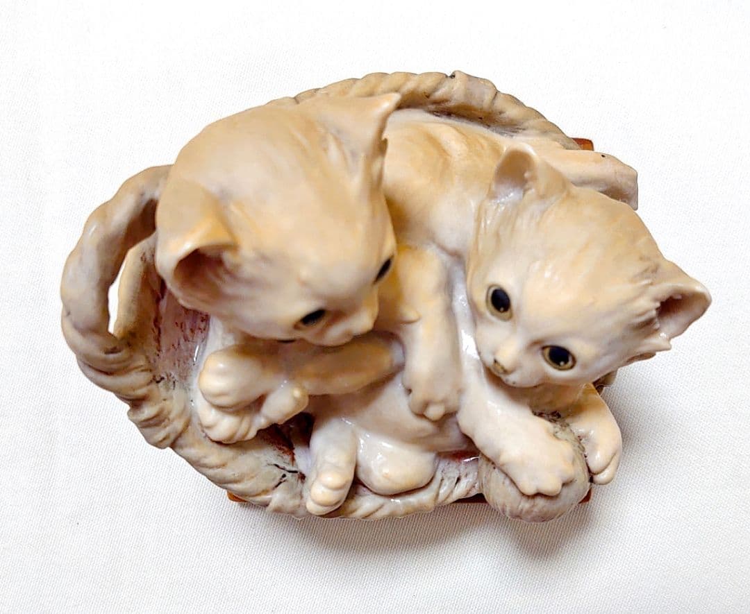 イタリア製 ARMANIアルマーニ FLORENCE1934 子猫の置物 希少品 - メルカリ