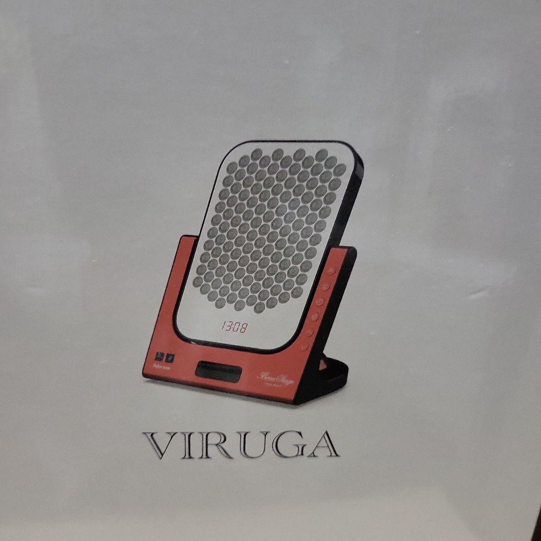 メ*ル様 VIRUGA 美顔器 AD-BS02-R レッド LED美容照射パネル BeauStage VIRUGA（ビューステージ ビルガ