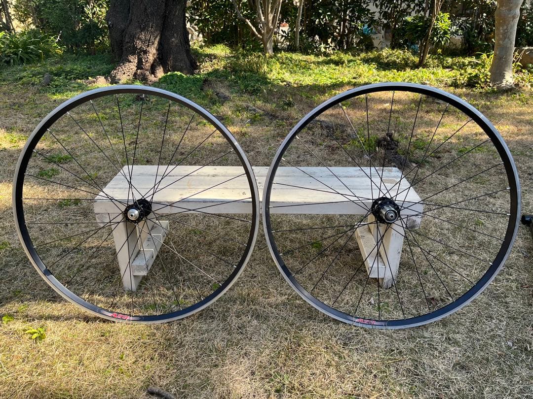 クリスキング R45 ロードハブ velocityリム - メルカリ