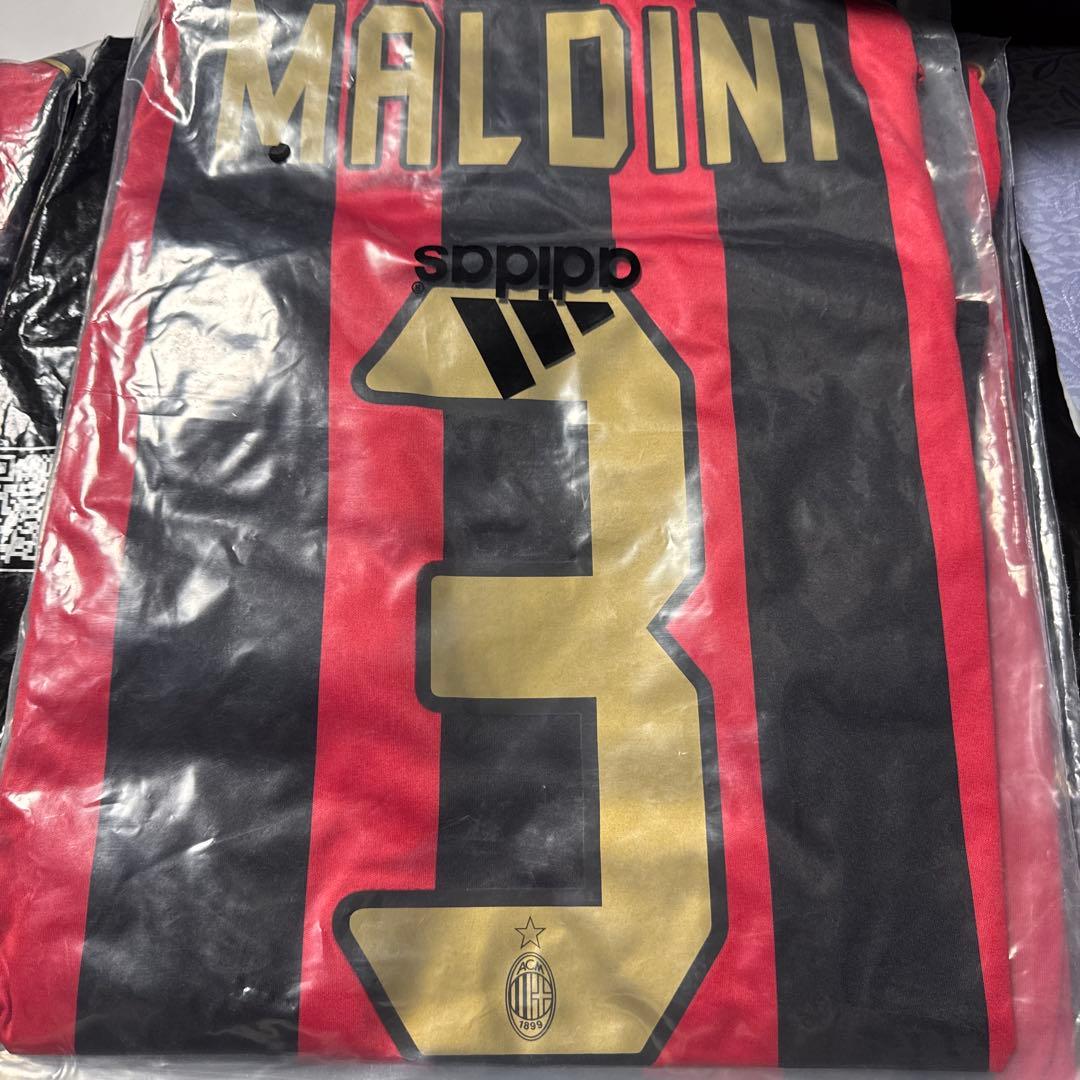 限定値下げ 希少06-07 ACミラン サッカーユニフォーム マルディーニ3