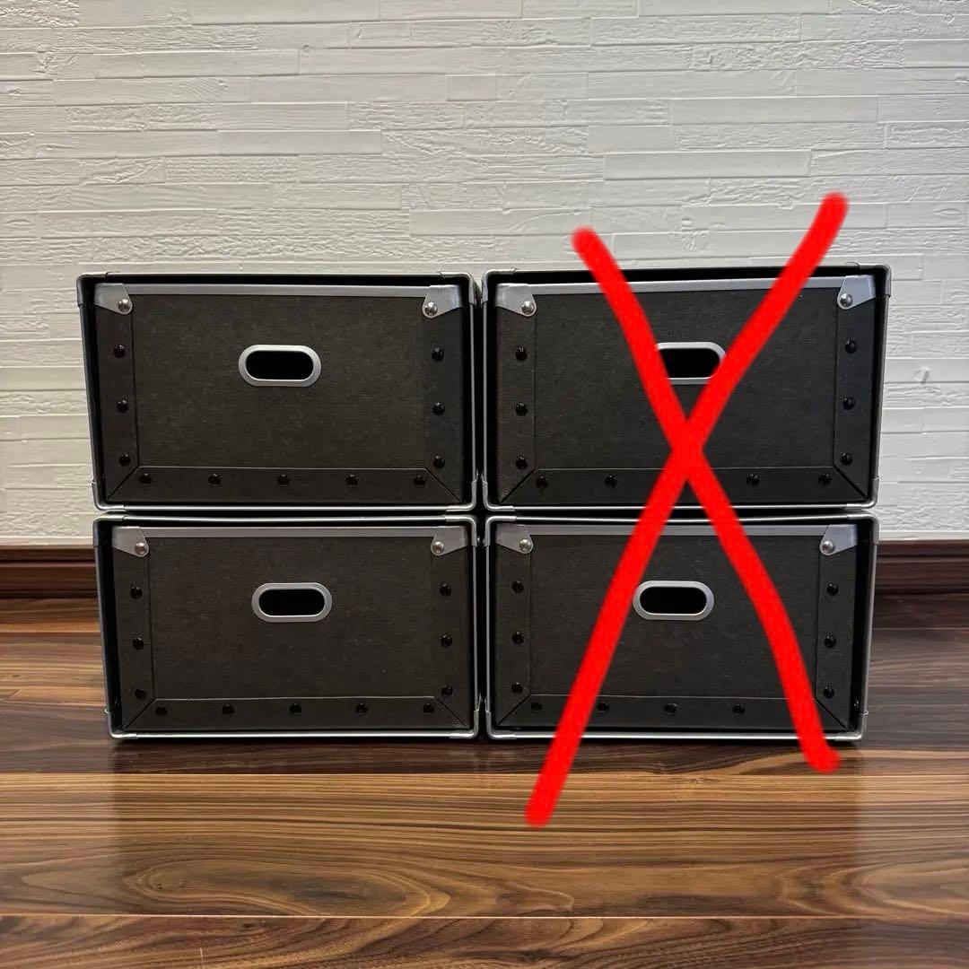 無印良品 硬質パルプボックス 廃盤 レア 4個セット 収納ボックス