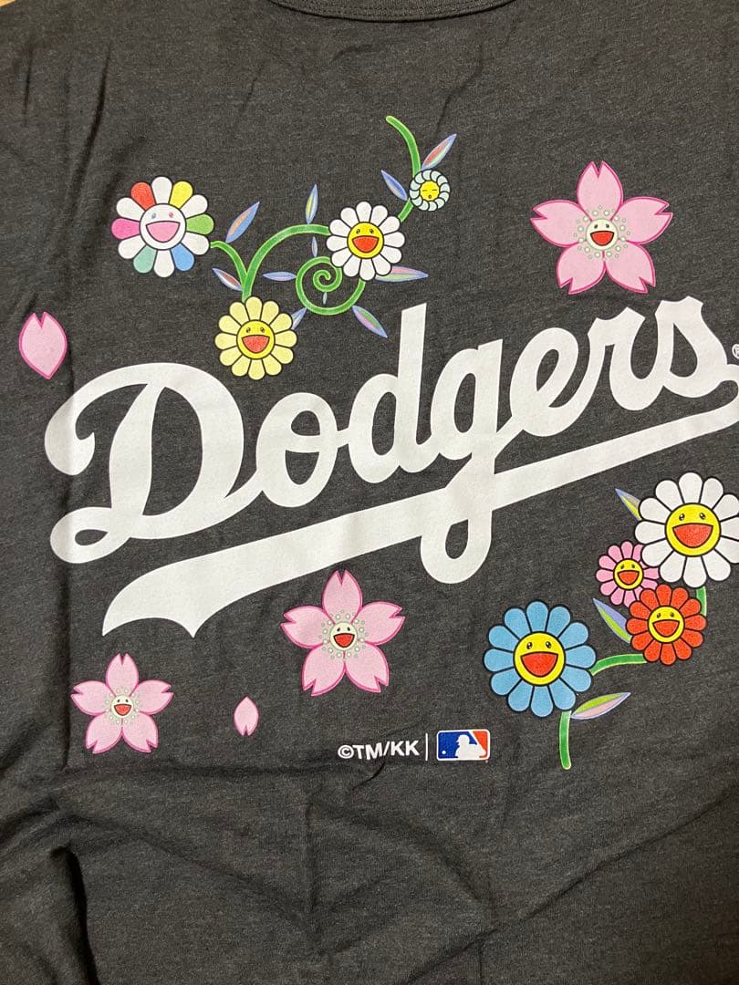 村上隆×ドジャース 2025年ワールドシリーズ優勝Tシャツ M 村上隆