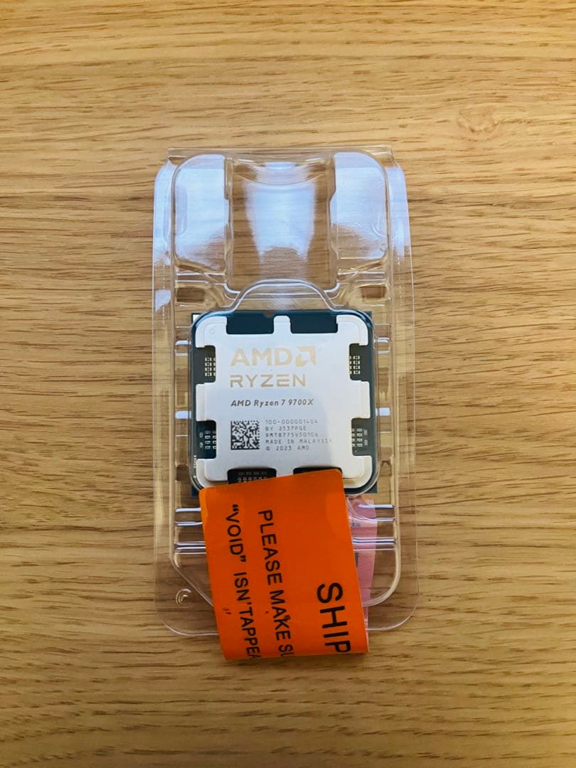 新品 AMD Ryzen 7 9700X 動作保証 - メルカリ