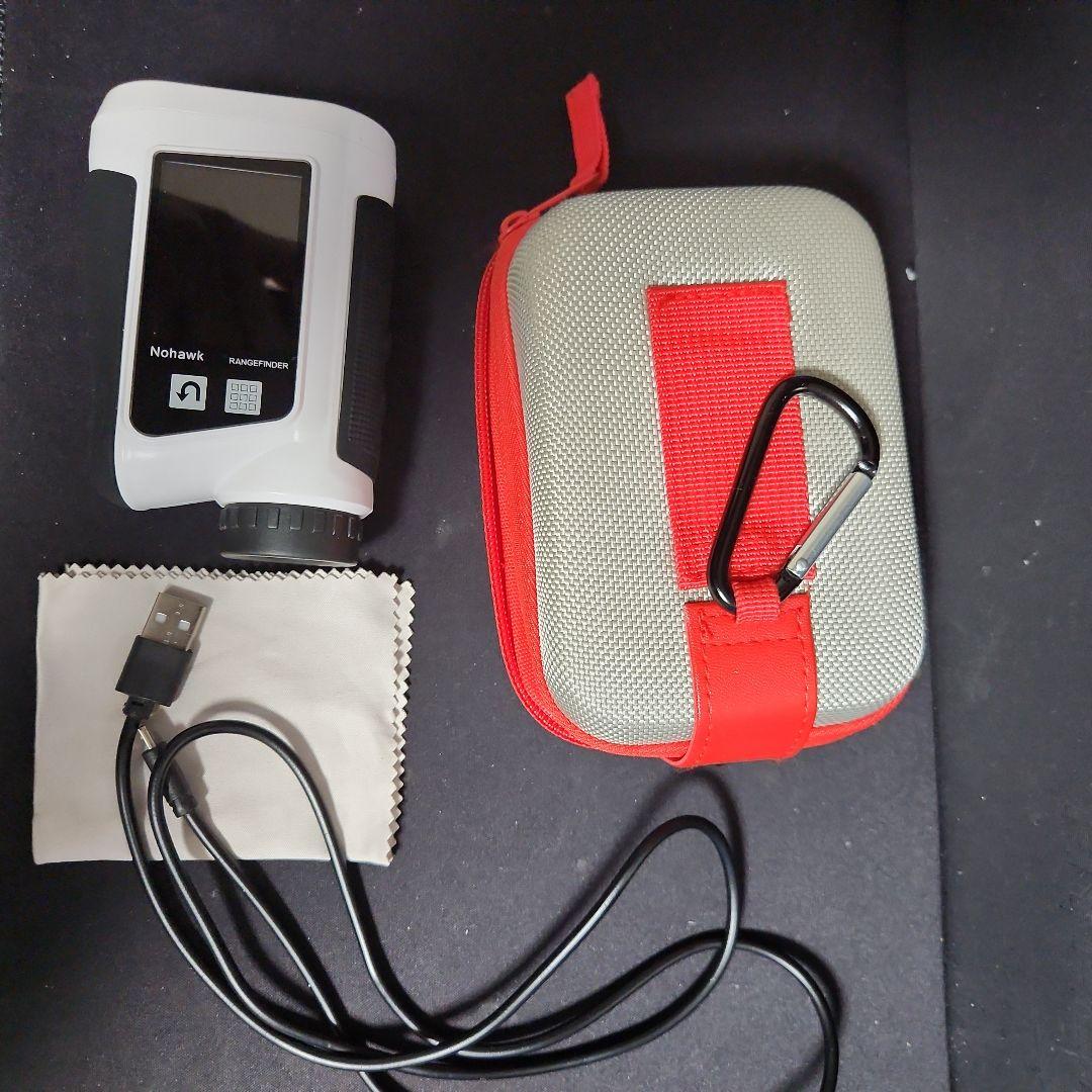 サイド液晶搭載】Nohawk ゴルフ レーザー距離計 弾道補正・振動機能