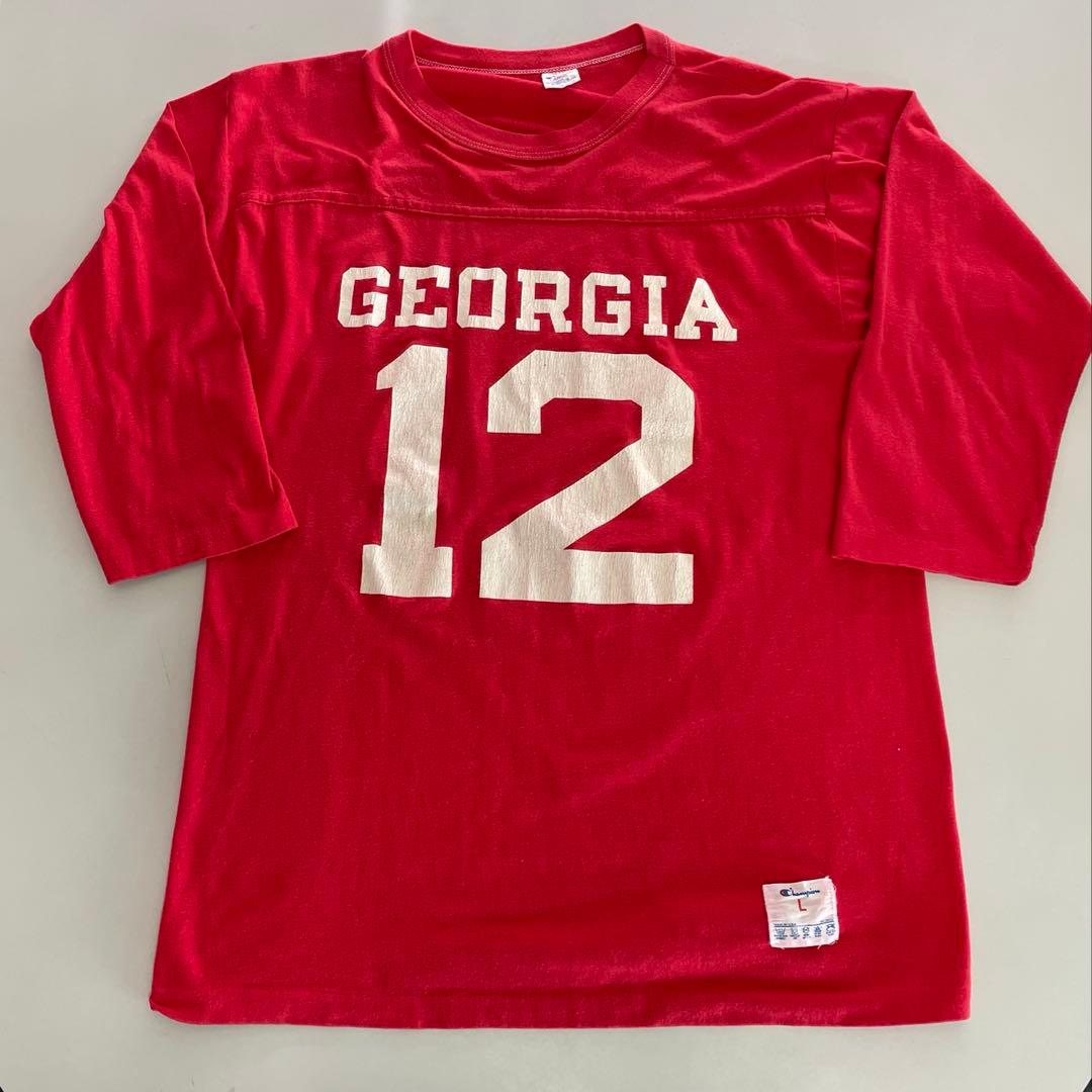 古着 80s CHAMPION ナンバリング フットボールT トリコタグ USA - メルカリ