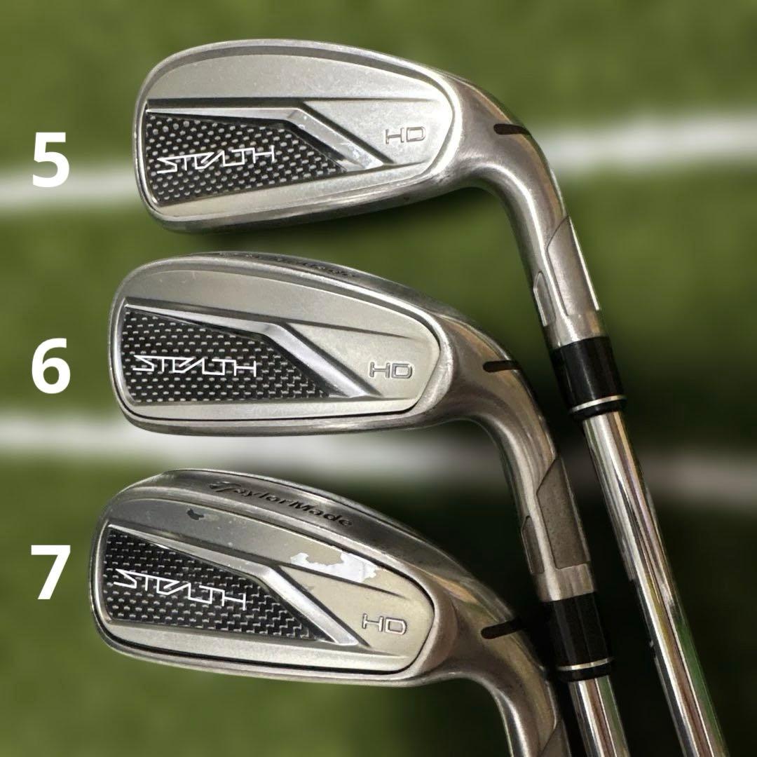TaylorMade STELTH HD ステルスHDアイアンセット 5-9 P - メルカリ