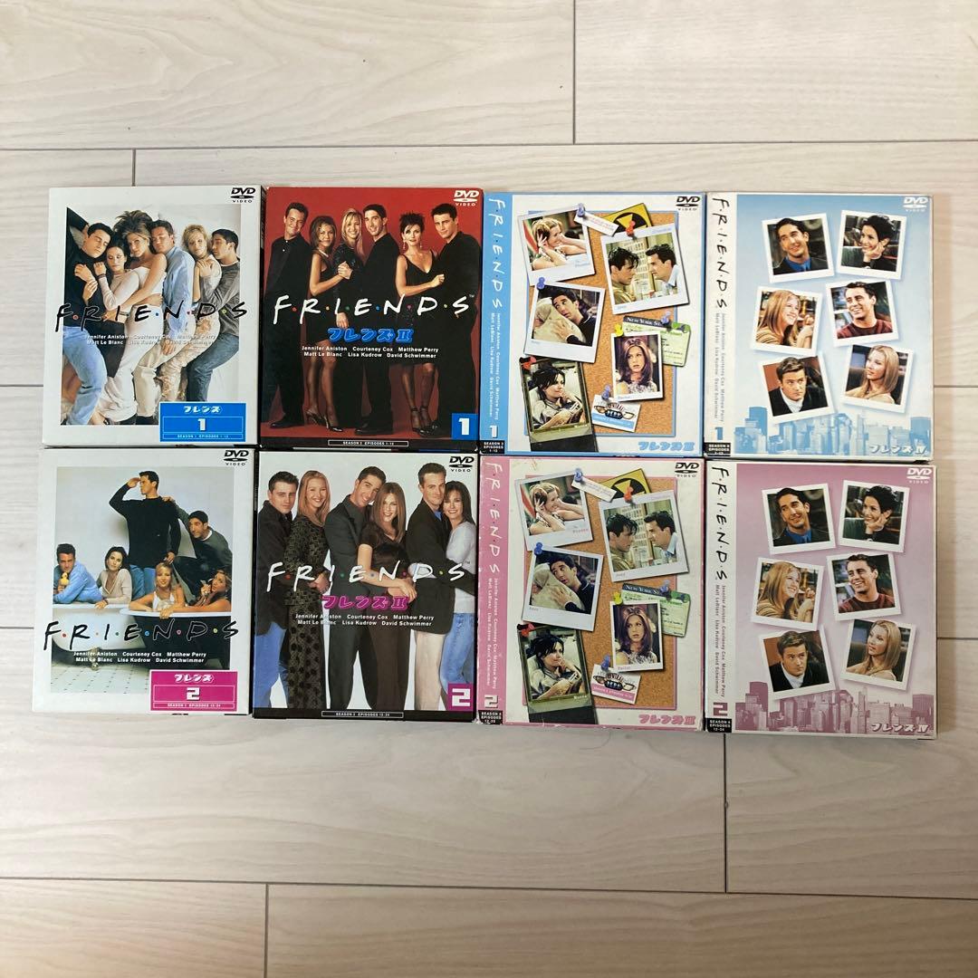 FRIENDS DVD 全10 英日 音声字幕／S10英・独