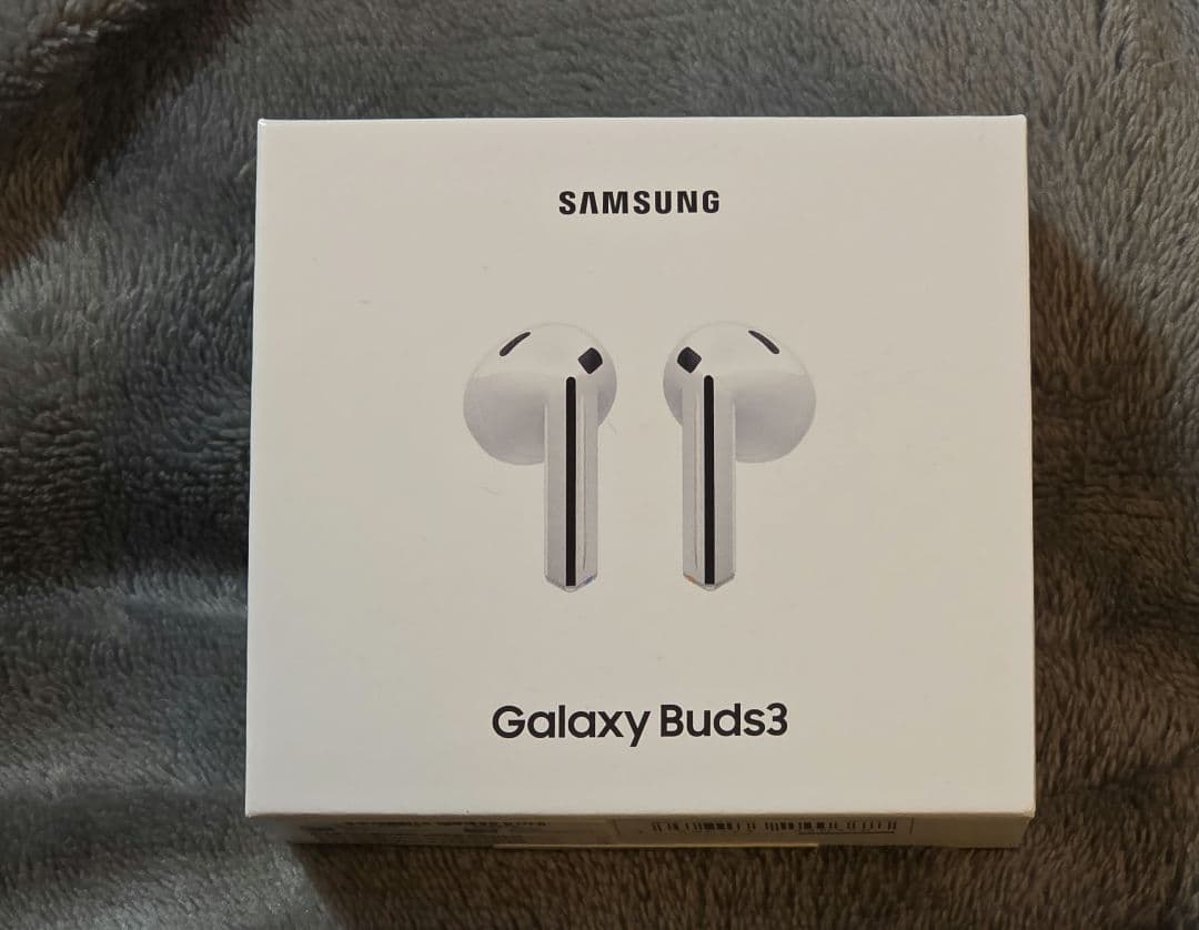 スマホアクセサリー Galaxy Buds3 white Samsung Galaxy Buds3 Wireless in Ear Earbuds with Charging Case