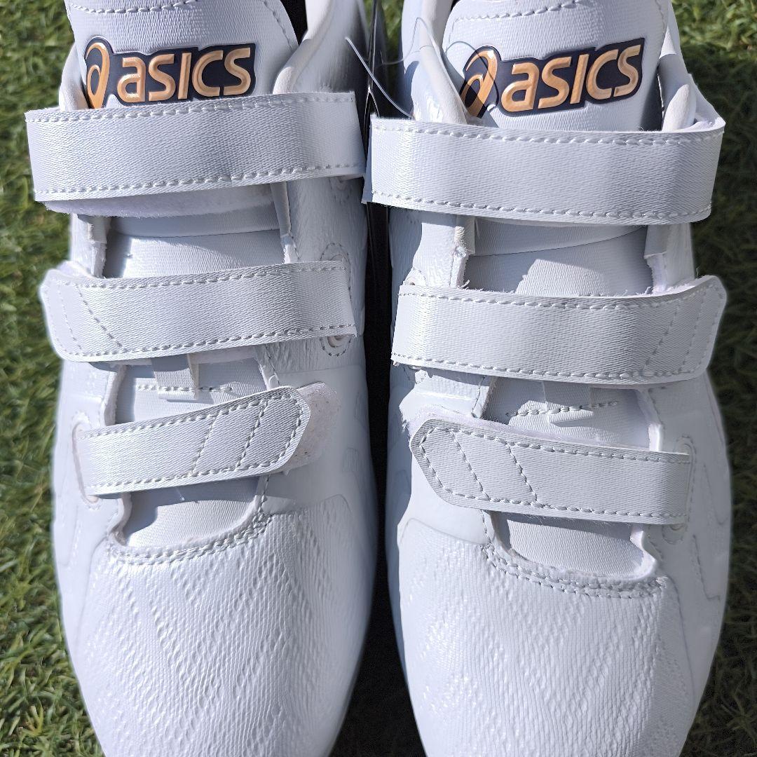 アシックス asics 高校野球対応 埋め込み金具スパイク 26.5cm