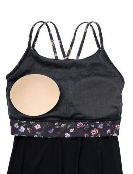 新品タグ付き】スプリングフラワーカバーキャミソール/パンジー/M