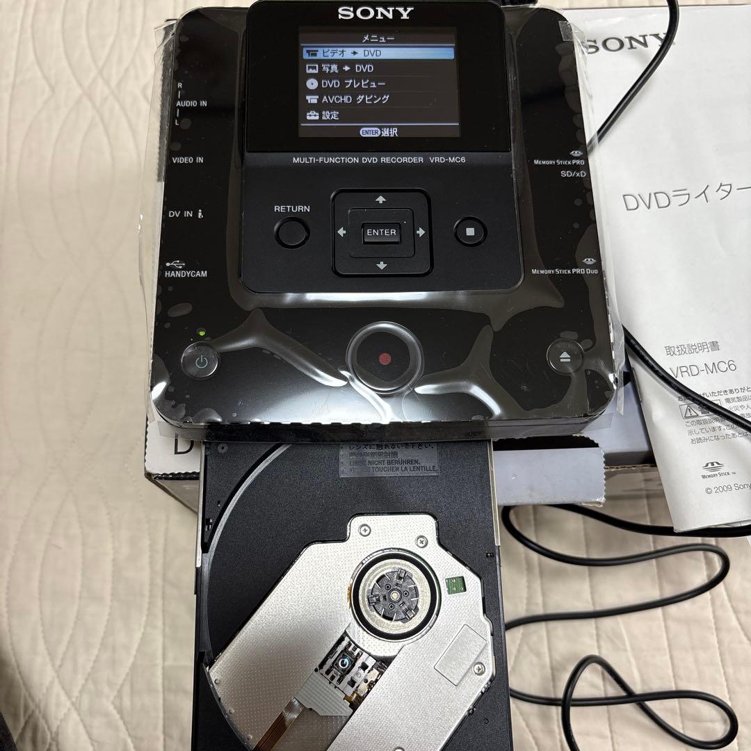 SONY HDR-CX500V ビデオカメラ VRD-MC6DVDライターセット SONY HDR