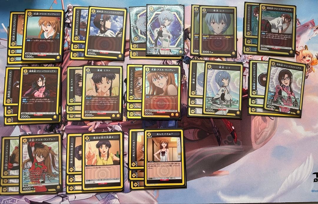 ユニオンアリーナ　ヒロインズデッキ(ST版 R 綾波レイ入り)　調整パーツ付き ユニオンアリーナ ヒロインズデッキ(ST版 R 綾波レイ入り) 調整パーツ