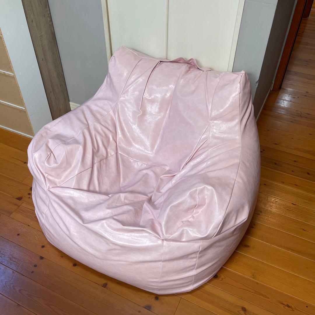 花*。様 [美品] LOOSY ルージー 1人掛けビーズソファ GLOSSY P - メルカリ