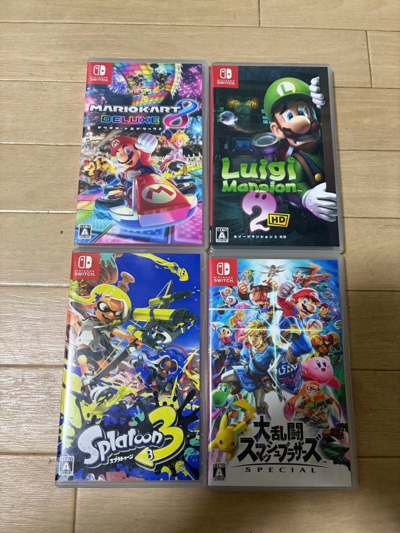 ニンテンドースイッチ　ソフトまとめ売り ゲームくじ ニンテンドースイッチ 新品 ソフト nitendo switch まとめ
