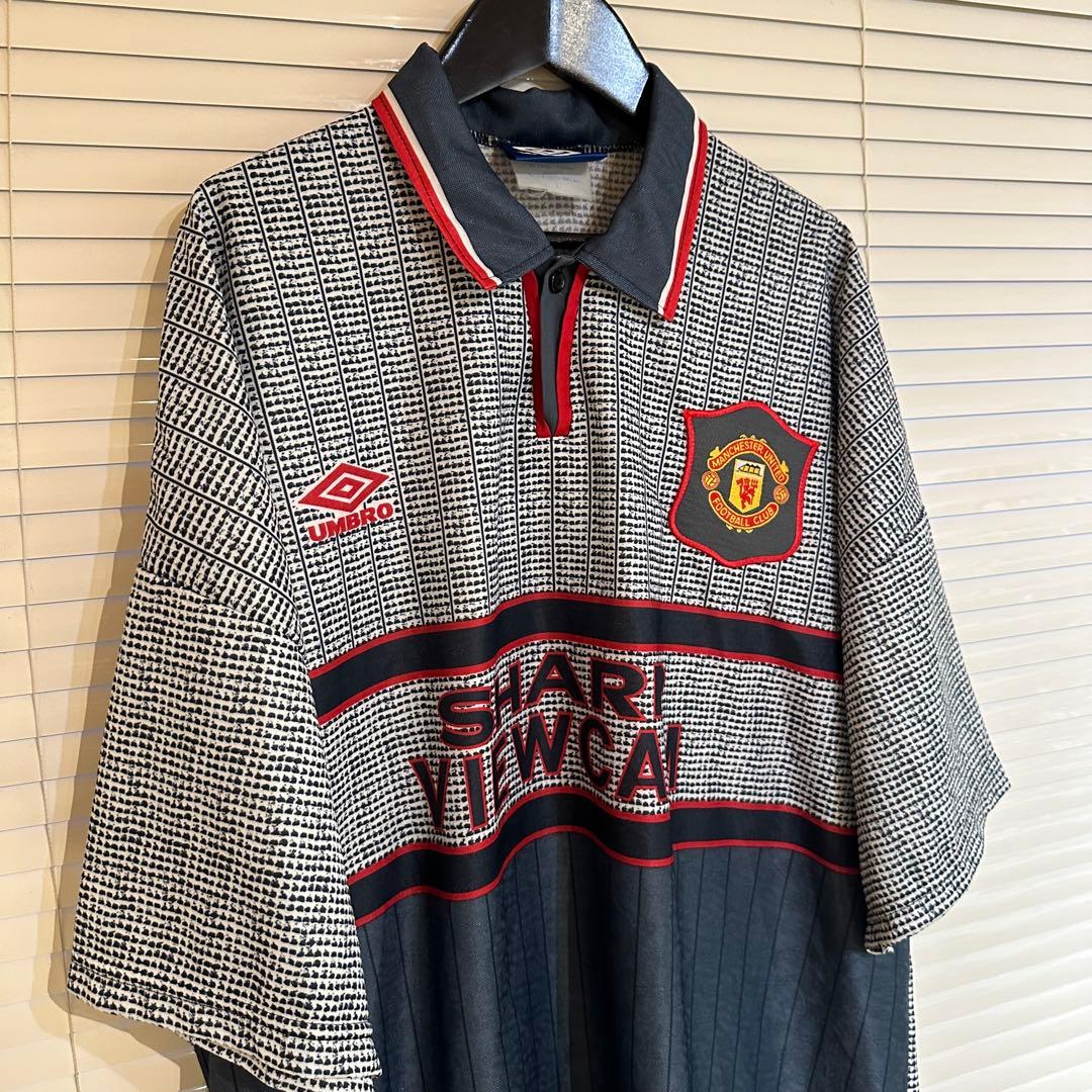 90s UMBRO 95/96 マンチェスターユナイテッド アウェイユニフォーム Amazon | UMBRO（アンブロ） マンチェスターユナイテッド 95-96